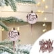 thumbnail image 1 of Adornos de piruleta para árbol de Navidad - colgantes en forma de caramelo en pack de 4 • Decoraciones de plástico para Navidad • Accesorios para árbol festivo de 5,5 pulgadas, 1 of 7