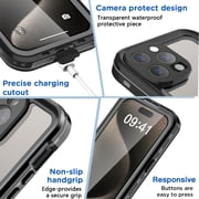 SHELLB0X For iPhone 15 Pro 6.1 inch Case Waterproof Heavy Duty MagSafe Magnetic Rugged Underwater Cover