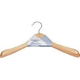 thumbnail image 2 of Homebasix HEA00045G Premium Coat Hanger, Mahogany, 2 of 2