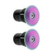 thumbnail image 3 of 2 tapones para manillar de bicicleta, tapones de expansión de aluminio con bloqueo a presión. colorido sin marca, 3 of 9