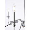 thumbnail image 4 of Rohan 6 lights polished nickel chandelier, 4 of 9