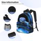 thumbnail image 3 of Balery Blue Viper Snake 2 Mochila para Mujeres y Hombres, Mochila Ligera Casual para Viajes, Mochila Clásica Básica para la Universidad, 3 of 6
