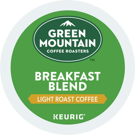 Green Mountain Coffee Breakfast Blend, Keurig K-Cup Pod, Light Roast, 48