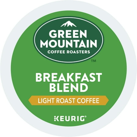 Green Mountain French Roast Coffee - Green Mountain Coffee Breakfast Blend, Keurig K-Cup Pod, Light Roast, 48 Ct