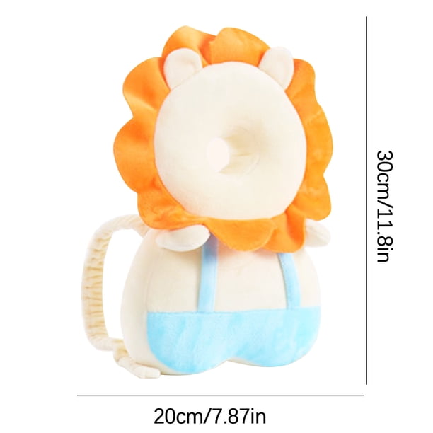 Yhmxh Protector de cabeza transpirable para bebés y niños pequeños que están aprendiendo a caminar. Almohadilla protectora para la cabeza que protege la cabeza y la espalda.
