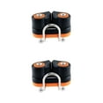 thumbnail image 2 of Guardoinrt Rope Cleats with Wire Flaired Leading Direct Cleat Replace Sailboat Ring Cam Style A 2Set, 2 of 6