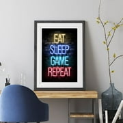Hvxrjkn 2Pcs Gaming Poster, Boys Room Decorations for Bedroom, gamer wall art,Gamer, Teen boy bedroom, game room, No Frames