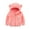 Pink, variant on GYRATEDREAM Newborn Baby Boys Girls Fleece Jackets Zip Up Hoodies Cute Bear Coats Fuzzy Jacket Infant Warm Fall Winter Outwear Jacket