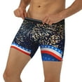 thumbnail image 3 of Rateoe Fireworks Print Men’s Underwear Boxer Briefs Soft Comfortable Underwear Boxer Briefs, Long Leg Briefs,Anti-chafing Boxer Briefs, 3 of 7