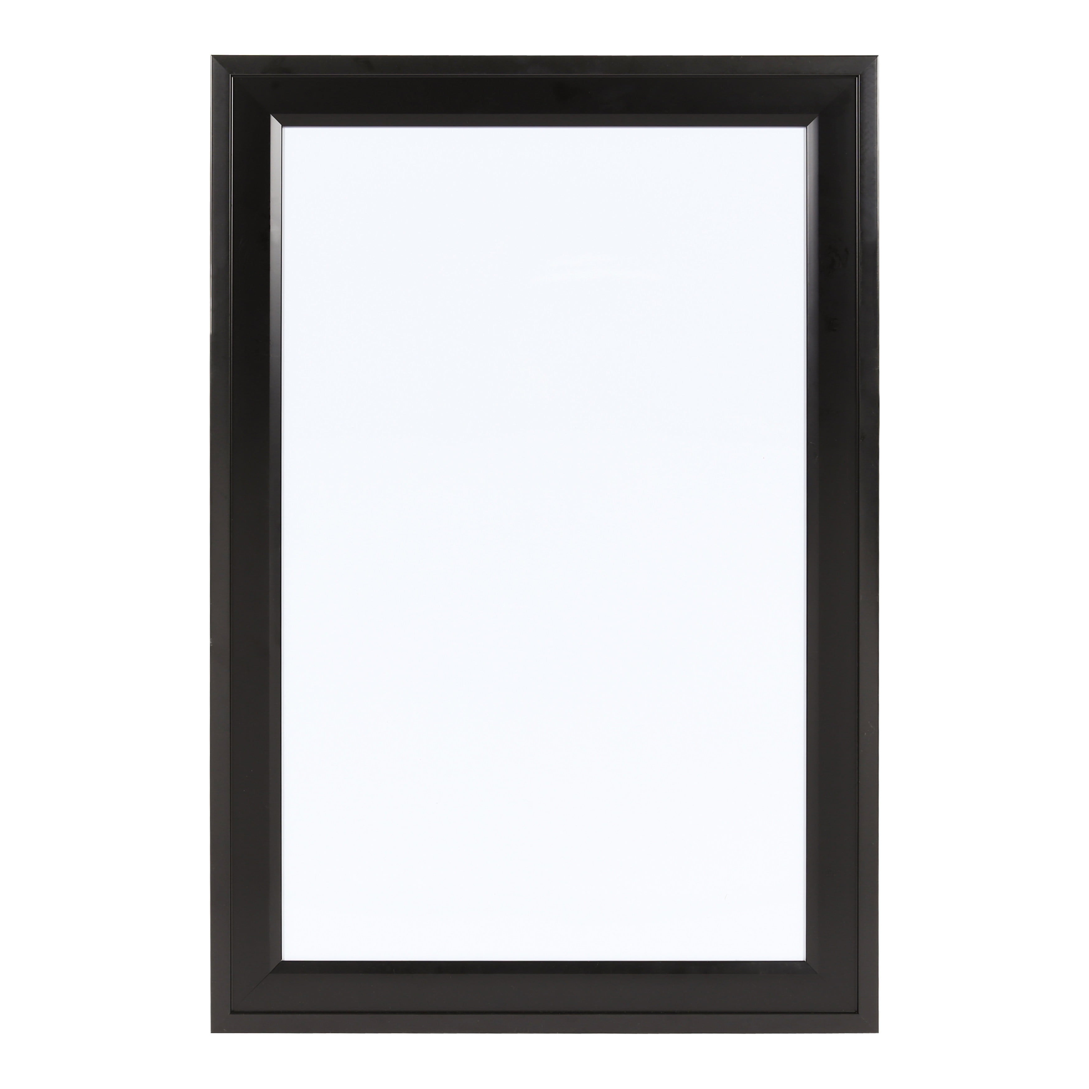 DesignOvation Bosc Decorative Framed Dry Erase Board, Black