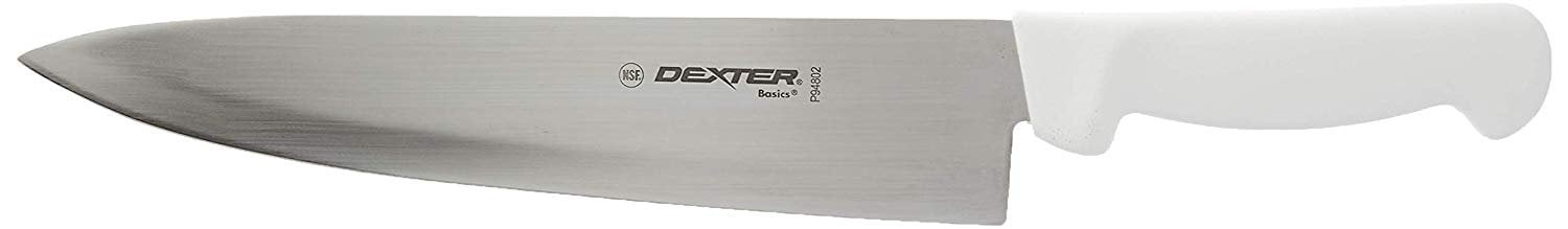 Dexter Russell Cutlery 31601-We-1 Dexter Russell P94802 Basics 10' Cooks Knife w/White Handle