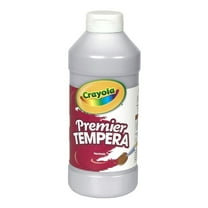 Crayola Premier Tempera Paint, 16 Oz Bottle, Silver