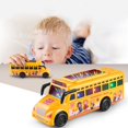thumbnail image 1 of Children‘S Inertial Car Light Music Educational School Bus Police Car Toy, 1 of 14