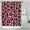 Pink and Black-4, variant on Pink and Black Of Leopard Print Shower Curtain 36"x72" ,Bathroom Decorative Shower Curtains Set with 12 Hooks,Modern Waterproof Washable Shower Curtain