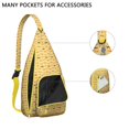 thumbnail image 3 of Dog Paw Adventure Sling - Cute Crossbody Backpack, Multi-Functional Pack for Outdoor Enthusiasts, 3 of 4