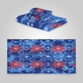 thumbnail image 2 of 3 Sizes Towel Set - Bath Towel, Hand Towel & Washcloth for Daily Household Use Tie-dye Patriotic Star Art, 2 of 8