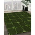 thumbnail image 3 of Ahgly Company Machine Washable Indoor Rectangle Transitional Midnight Gray Area Rugs, 2' x 4', 3 of 7
