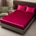 thumbnail image 4 of Home Savings Items!Kyusrd Fitted Sheet Mattress Cover Piece Non Slip Fixed Bed Cover Full Cover Mattress Protector Bed Cover, 4 of 6
