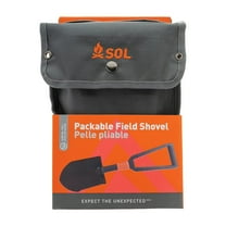 Survive Outdoors Longer Survival Field Shovel, Foldable & Packable, Carbon Steel, D-Handle