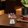thumbnail image 4 of Clearance Under $2 Handmade Copper Wire Gemstone Tree, Natural Crystal Ornament for Home Car Desk Decor, Positive Energy Feng Shui Tree B 1PC, 4 of 4