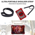 thumbnail image 2 of Dteck for Samsung Galaxy Tab S9/S8/S7 Case 11" 2023/2022/2020 Shockproof Protective Tab S9/S8/S7 Kids Tablet Cover with Pen Holder Rotating Hand Strap & Stand,Red + Black, 2 of 8