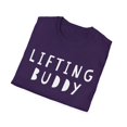thumbnail image 4 of Lifting Buddy Baby Bump Unisex Softstyle T-Shirt, 4 of 4