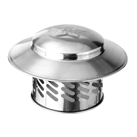 yotijay Cap Fireplace Chimney Cap,Easy Install Protector Pipe Cap,Rainproof Chimney Flue 4