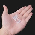 thumbnail image 3 of nipocaio 10pcs Clips en Plastique Multifonctionnels Courbent des Clips d'Extension de Clou Outil de Clou, 3 of 5