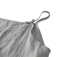 thumbnail image 6 of Tittly Tank Top for Women Womens Loose Tank Tops Summer Tops for Women Cotton Linen Camisole Tops For Women Spaghetti Strap Fit Tank Top Summer 2025 Sleeveless Shirts Gray, 6 of 9