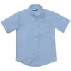 Classroom School Uniforms Little Kid Short Sleeve Oxford Shirt 57661, 4, Light Blue