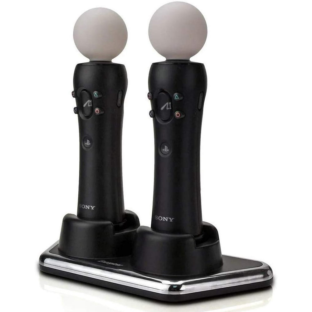 PlayStation 4 Move Motion Controllers 2Pack & MOVE Dual Charging Dock