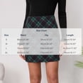 thumbnail image 4 of Lolmot Womens Plaid Flannel Skirts, Y2K Classic Fit High Rise Mini Skirt, Stretchy Pencil Skirts, Fall Winter Business Outfits, 4 of 9