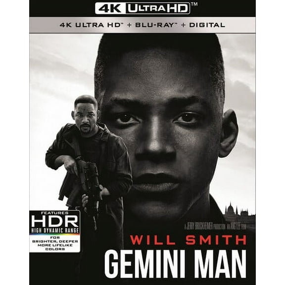 Gemini Man (4K Ultra HD   Blu-ray), Paramount, Sci-Fi & Fantasy