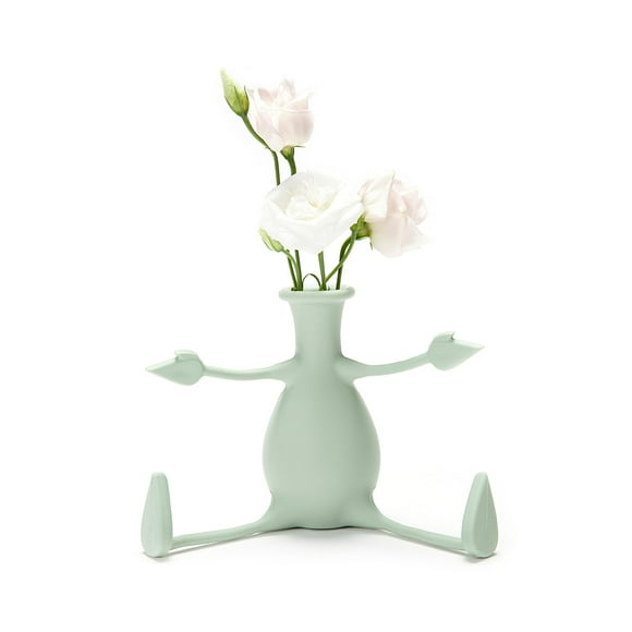 Florino – Vase à Fleurs Amical Moderne Décoration Maison Vase pour Fleurs Cadeaux Uniques par Peleg Design (Menthe)