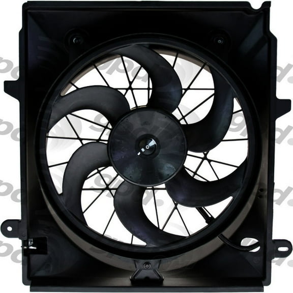 Global Parts Distributors 2811606 Electric Cooling Fan Assembly