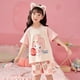 thumbnail image 3 of Traje de pijama de dibujos animados para niños y niñas, ropa de casa con pantalones cortos de manga corta Kawaii de My Melody Kuromi Cinnamoroll, 3 of 4
