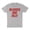 Grey, variant on Bearded and Jolly Shirt Unisex Small White