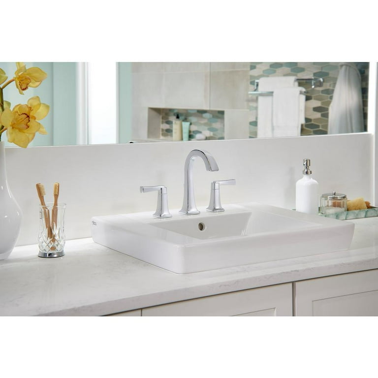 American Standard Townsend 8 In Widespread 2 Handle High Arc Bathroom Faucet With Sd Connect Drain Polished Chrome Com - American Standard Bathroom Sink Widespread Faucets American Standard Townsend 8 In Widespread 2 Handle High Arc Bathroom Faucet With Sd Connect Drain Polished Chrome Com - American Standard Bathroom Sink Widespread Faucets
