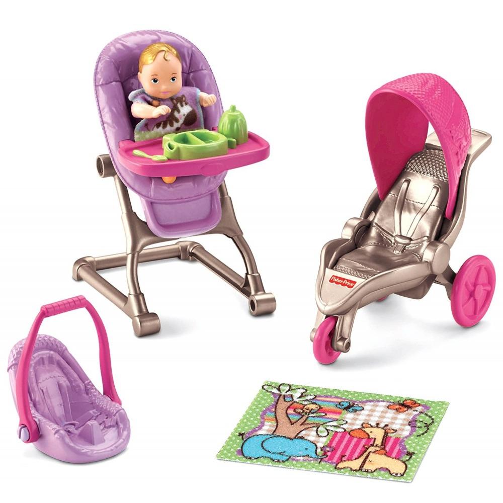 Fisher-Price Loving Family Everything for Baby Play Set - Walmart.com