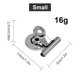 thumbnail image 4 of 10 unidades/juego de pinzas para nevera, abrazaderas magnéticas de adsorción para nevera de cabeza redonda de acero inoxidable, pinzas para Almacenamiento y organización del hogar Pequeño 31 mm Naiovety HA007434-01, 4 of 6