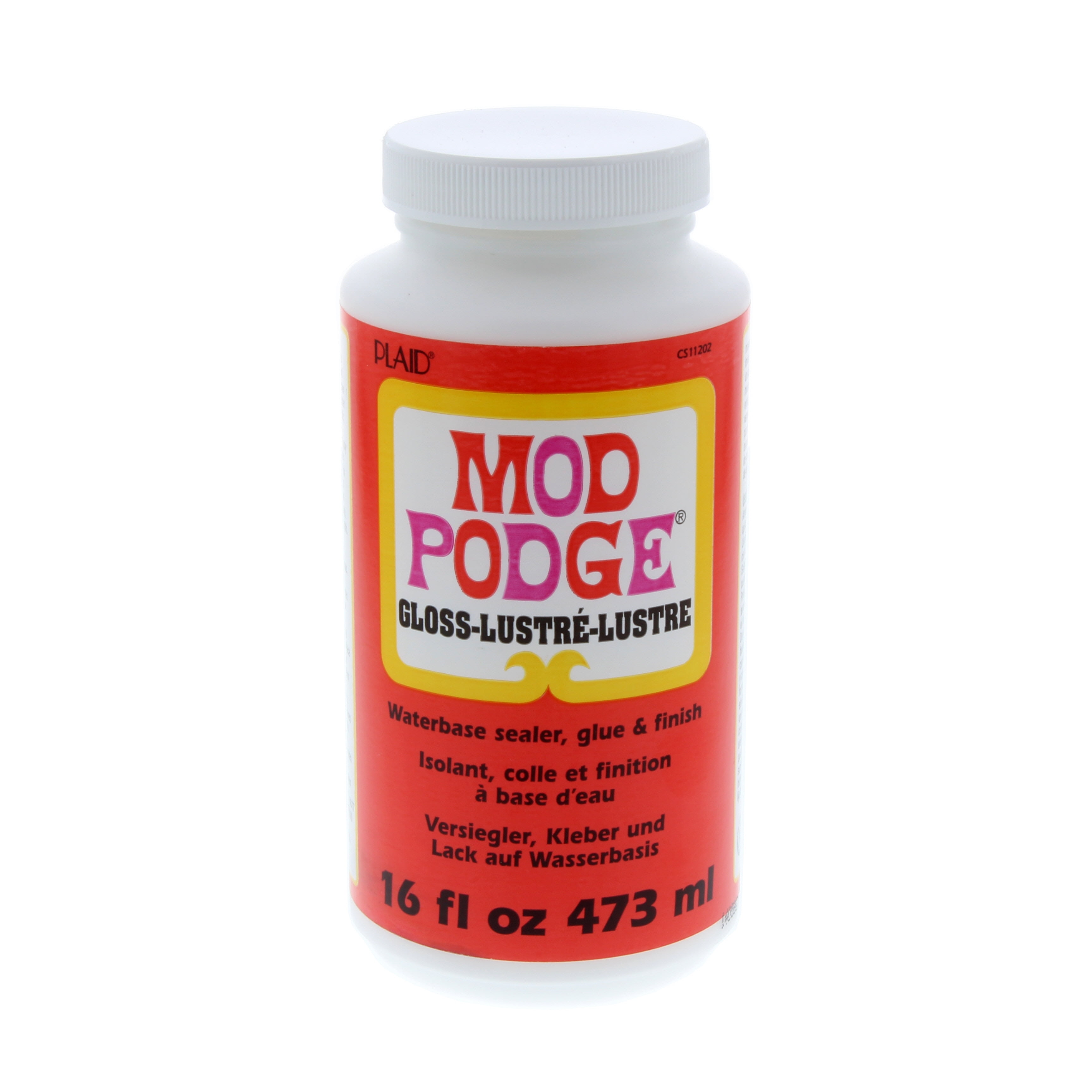 Plaid Mod Podge Gloss 16 Oz Walmart Com Walmart Com
