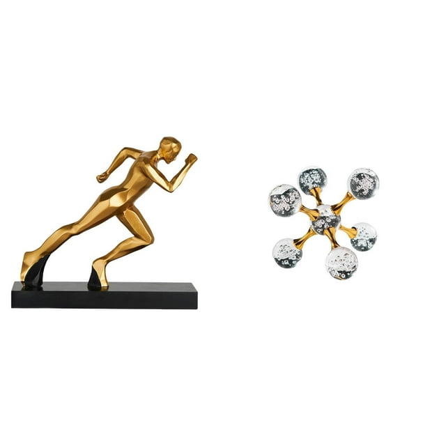 Escultura Moderna Abstracta De Esfera Burbuja Para Mesa De Entrada, Escritorio, Oficina, Estante, Sala De Estar, Decoración Del Hogar