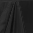 thumbnail image 4 of BalsaCircle Halloween 60" x 126" Black Rectangle Washable Decorative Polyester Solid Tablecloth, 4 of 7