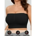 thumbnail image 3 of 2PCS [Comfortable Camisole] Comfortable Plus Size Seamless Camisole | Soft Breathable No-Pad Bralette with Strapless Design(1XL-5XL), 3 of 7