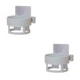 thumbnail image 4 of Shengyu Adhesive Hair Dryer Rack Stand Holder Storage Organizer Bathroom Wall Mounted blue 2Set, 4 of 6