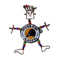 thumbnail image 1 of Dancing Girl Tusker Bottle Cap Pin with Beads Creative Alternatives, 1 of 1