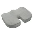 thumbnail image 5 of Aurora Health & Beauty Aurora Black Memory Foam Coccyx Seat Cushion Orthopedically Designed For Back, Tailbone And Sciatica Pain Relief; Promotes Proper Posture; Washable Cover, 5 of 6