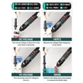 thumbnail image 4 of Pantalla digital Multímetro inteligente Sin contacto Probador Profesional Pluma voltaje Auto-Off Meter Detector Linterna Kearding TO001192-01B, 4 of 7