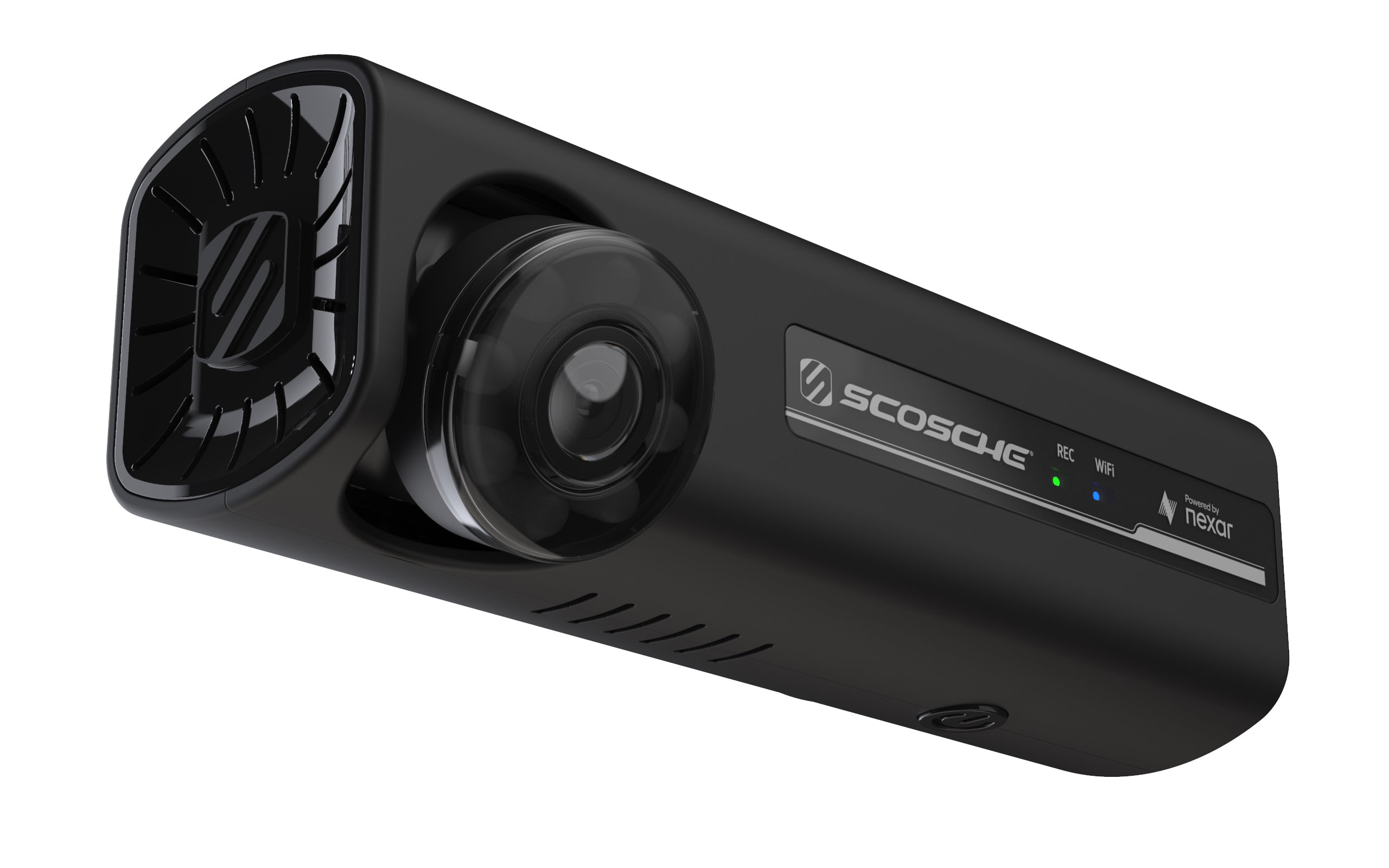 SCOSCHE NEXC2128-XCES0 Full HD Two-Way Smart Dash Cam Powered by