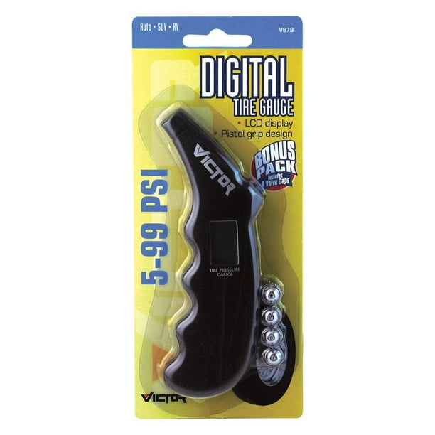 Victor Automotive 22500879V Pistol Grip Digital Tire Gauge Walmart